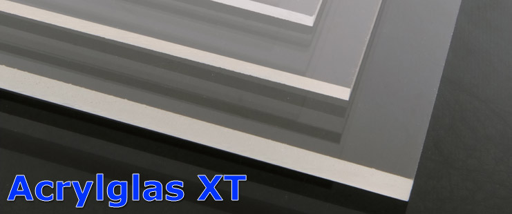 Acrylglas XT Plattendirektdruck, Plattendruck, Werbeplatten