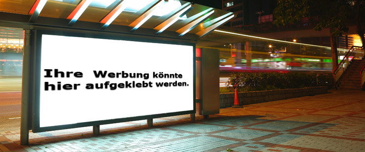 Blueback für Großformatige Plakate
