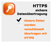 sichere &Uuml;bertragung