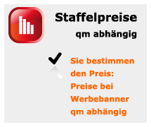 Immer der richtige Preis, Preise sind Staffelpreise.