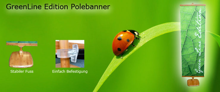 Displaysystem mit Ökofeeling Eco RollUp