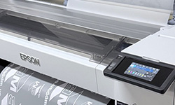 Epson SureColor SC-G6000 DTF Drucker bei uns im Haus