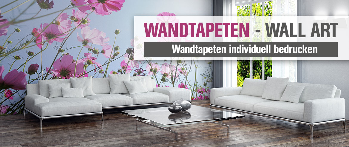 WALL ART: Individuell gestaltete Wandtapete